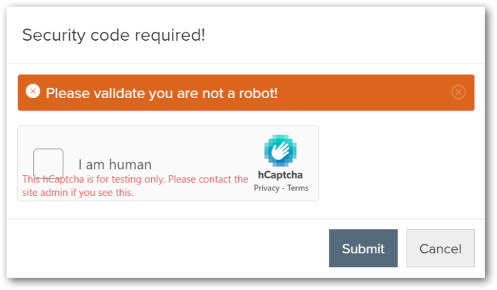 Test hCaptcha when creating an Inbox.lv account