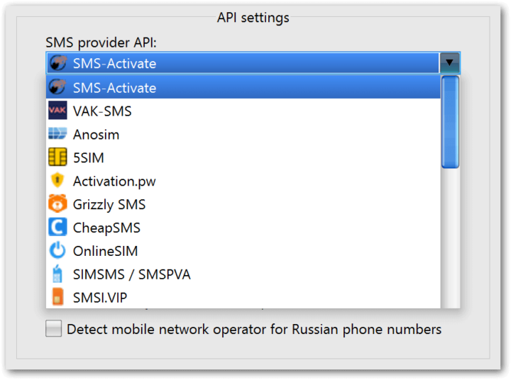 Your own API in the list of phone verification providers APIs