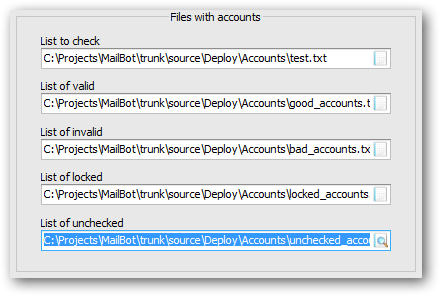 New setting to specify the path to unchecked accounts list